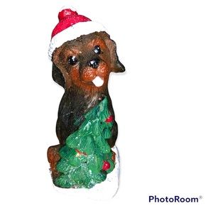 🐾 CHRISTMAS DOG FIGURINE 🐾